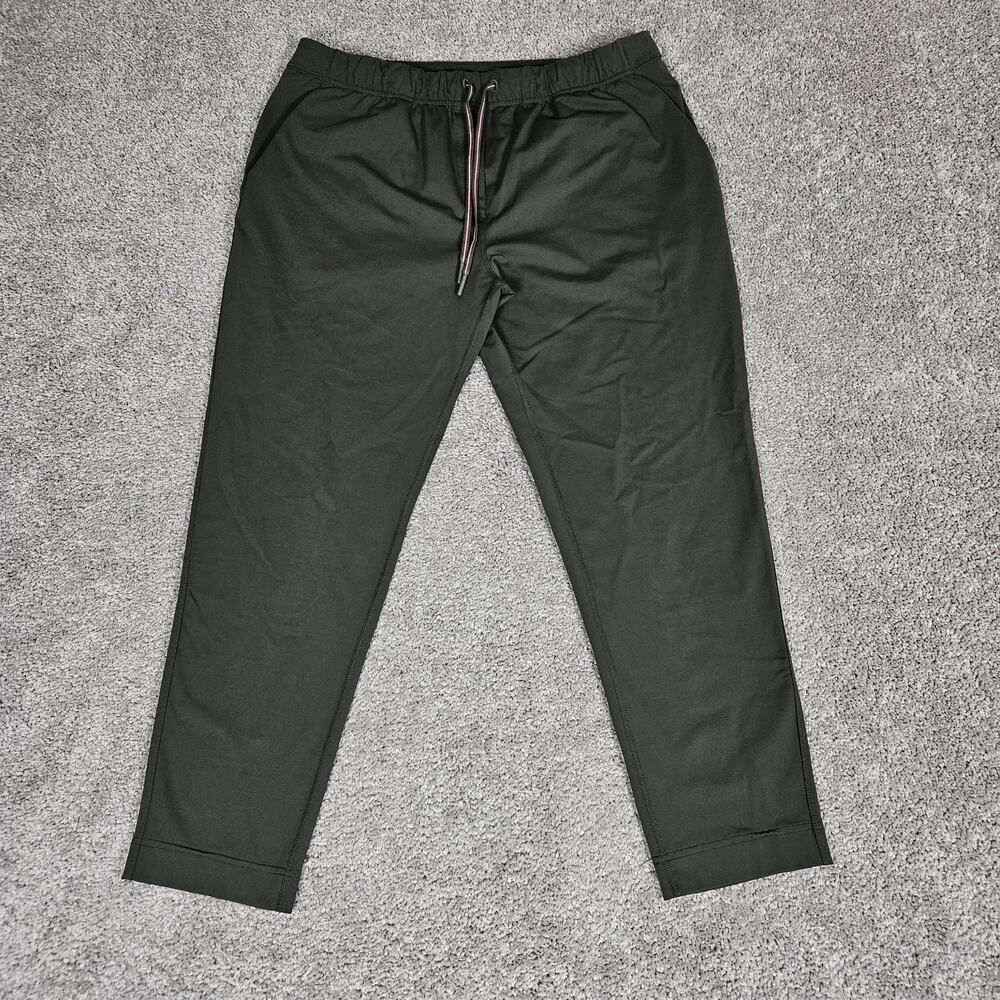 Lululemon Pants Women's 10 Green Pull On Tapered Stretch Casual Activewear